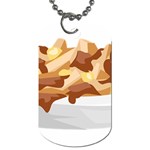 Poutine Dog Tag (One Side)