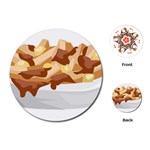 Poutine Playing Cards (Round)