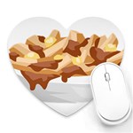 Poutine Heart Mousepad