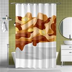 Poutine Shower Curtain 48  x 72  (Small)