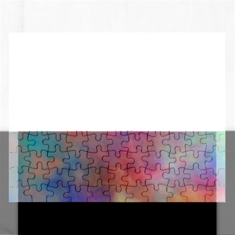 Rainbow Clouds Jigsaw Puzzle (Rectangular) from ArtsNow.com Front