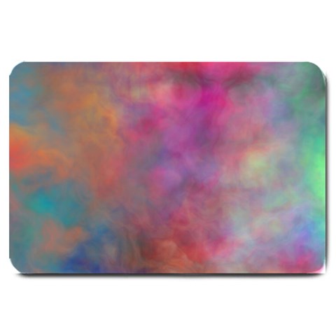 Rainbow Clouds Large Doormat from ArtsNow.com 30 x20  Door Mat