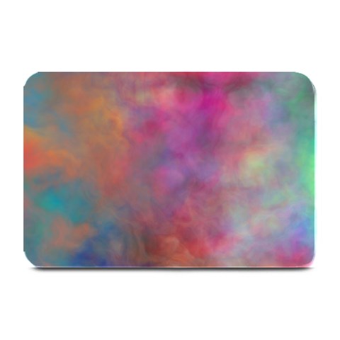 Rainbow Clouds Plate Mat from ArtsNow.com 18 x12  Plate Mat