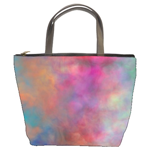 Rainbow Clouds Bucket Bag from ArtsNow.com Front