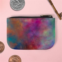 Rainbow Clouds Mini Coin Purse from ArtsNow.com Back