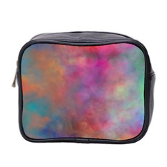 Rainbow Clouds Mini Toiletries Bag (Two Sides) from ArtsNow.com Front