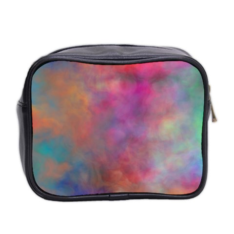 Rainbow Clouds Mini Toiletries Bag (Two Sides) from ArtsNow.com Back