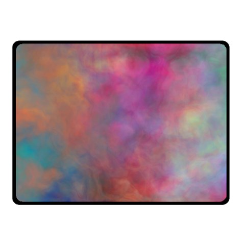 Rainbow Clouds Fleece Blanket (Small) from ArtsNow.com 50 x40  Blanket Front