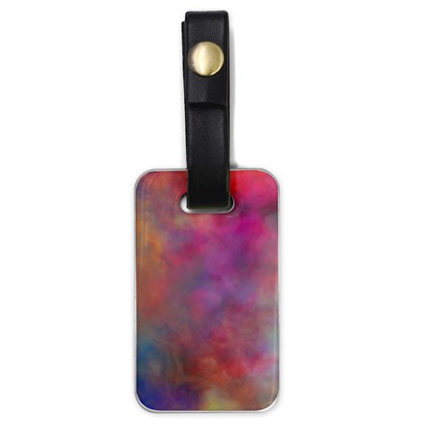 Rainbow Clouds Luggage Tag (one side) from ArtsNow.com Front