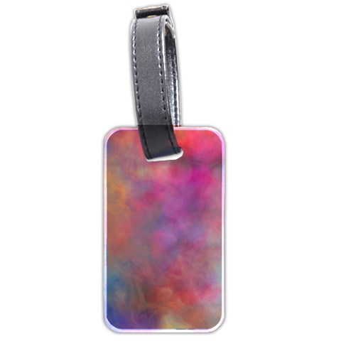 Rainbow Clouds Luggage Tag (two sides) from ArtsNow.com Front