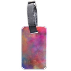 Rainbow Clouds Luggage Tag (two sides) from ArtsNow.com Front