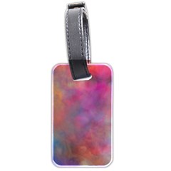 Rainbow Clouds Luggage Tag (two sides) from ArtsNow.com Back