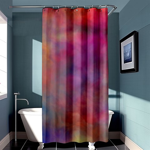 Rainbow Clouds Shower Curtain 36  x 72  (Stall) from ArtsNow.com Curtain(36 X72 ) - 33.26 x66.24  Curtain(36 X72 )