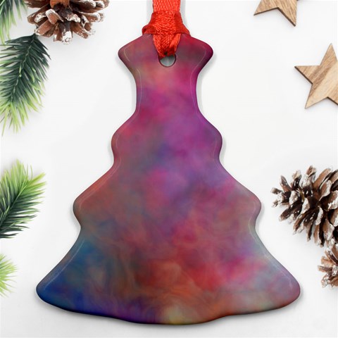 Rainbow Clouds Ornament (Christmas Tree)  from ArtsNow.com Front