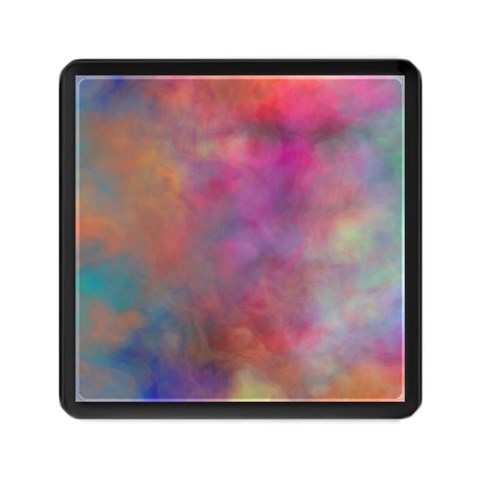 Rainbow Clouds Memory Card Reader (Square) from ArtsNow.com Front