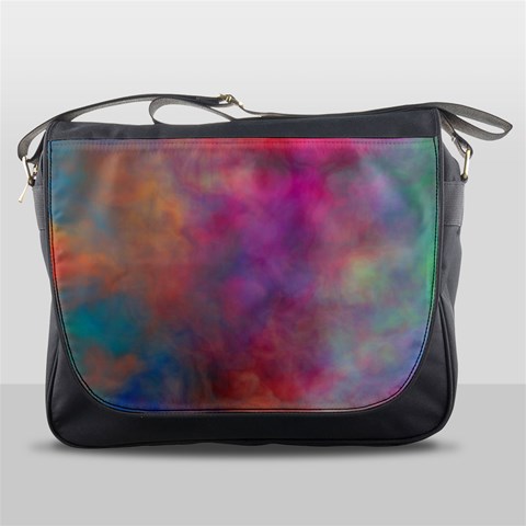 Rainbow Clouds Messenger Bag from ArtsNow.com Front