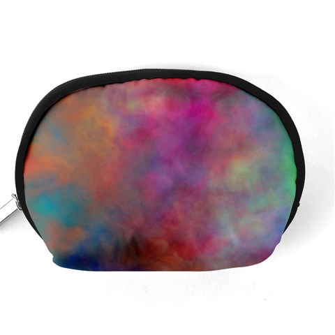 Rainbow Clouds Accessory Pouch (Medium) from ArtsNow.com Back