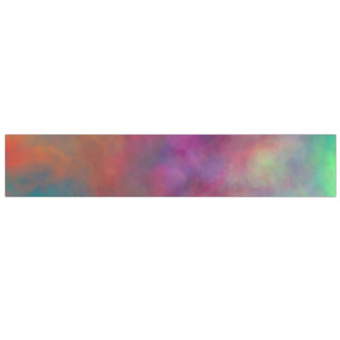 Rainbow Clouds Flano Scarf (Large) from ArtsNow.com Front