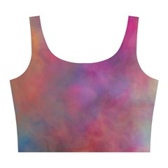 Rainbow Clouds Midi Sleeveless Dress from ArtsNow.com Top Front