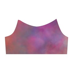 Rainbow Clouds Shoulder Cutout Velvet  One Piece from ArtsNow.com Left Sleeve