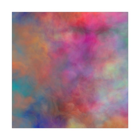 Rainbow Clouds Square Tapestry (Large) from ArtsNow.com Front