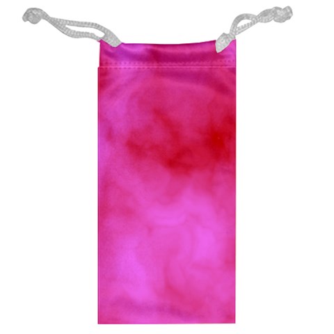 Pink Clouds Jewelry Bag from ArtsNow.com Back