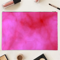 Pink Clouds Cosmetic Bag (XXL) from ArtsNow.com Back