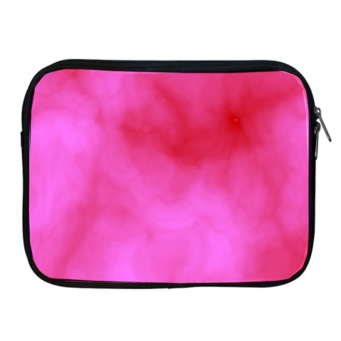 Pink Clouds Apple iPad Zipper Case from ArtsNow.com Front