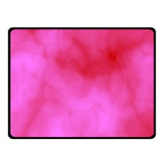 Pink Clouds Double Sided Fleece Blanket (Small) from ArtsNow.com 45 x34  Blanket Front