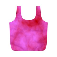 Pink Clouds Full Print Recycle Bag (M) from ArtsNow.com Front