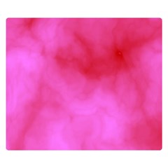 Pink Clouds Double Sided Flano Blanket (Small) from ArtsNow.com 50 x40  Blanket Front