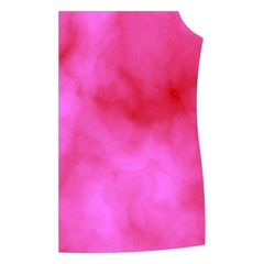 Pink Clouds Women s Button Up Puffer Vest from ArtsNow.com Front Left