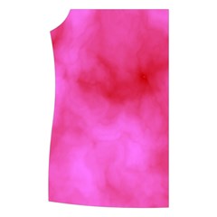 Pink Clouds Women s Button Up Puffer Vest from ArtsNow.com Front Right