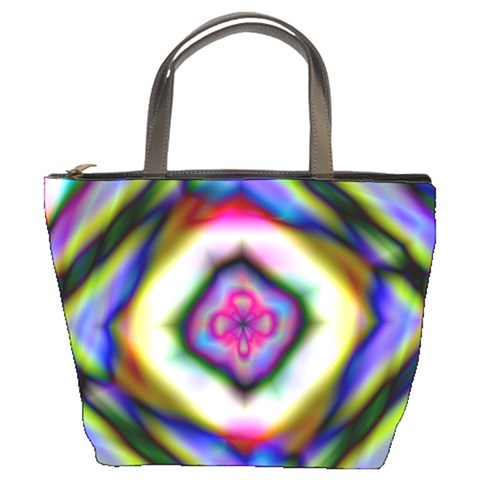 Rippled Geometry  Bucket Bag from ArtsNow.com Front