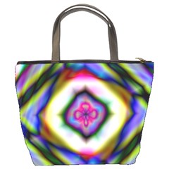 Rippled Geometry  Bucket Bag from ArtsNow.com Back