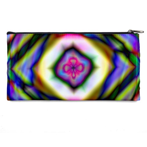 Rippled Geometry  Pencil Case from ArtsNow.com Back