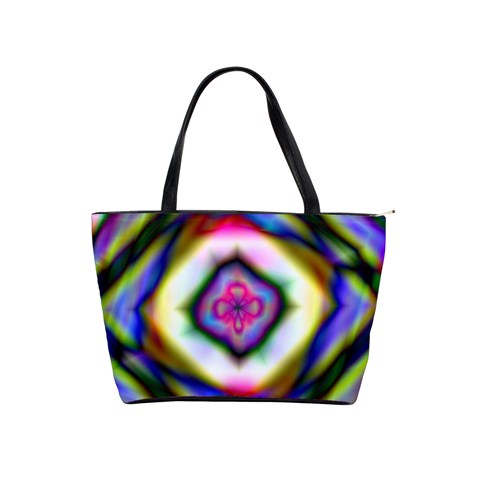 Rippled Geometry  Classic Shoulder Handbag from ArtsNow.com Front