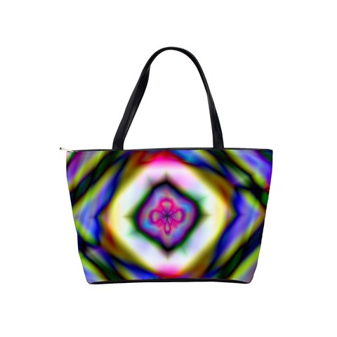 Rippled Geometry  Classic Shoulder Handbag from ArtsNow.com Back