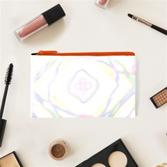 Rippled Geometry  Cosmetic Bag (XS) from ArtsNow.com Front