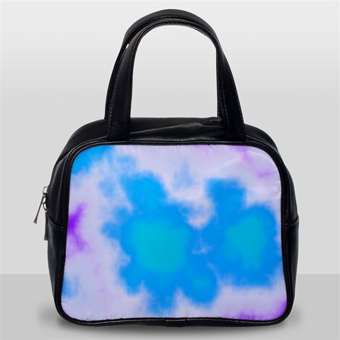 Blue And Purple Clouds Classic Handbag (One Side) from ArtsNow.com Front