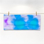 Blue And Purple Clouds Hand Towel