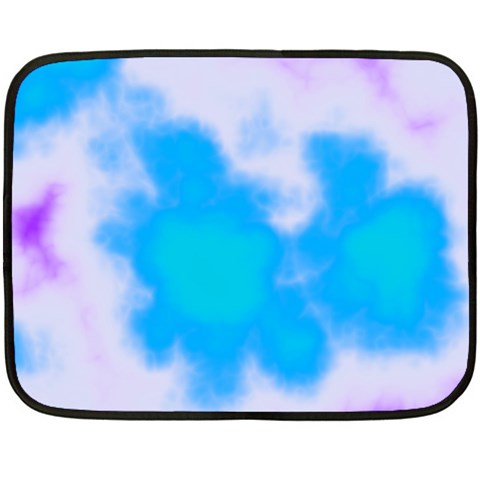 Blue And Purple Clouds Fleece Blanket (Mini) from ArtsNow.com 35 x27  Blanket