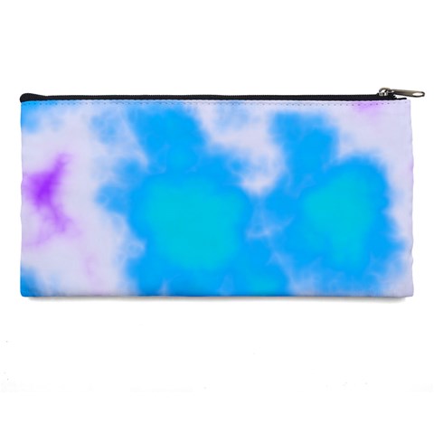 Blue And Purple Clouds Pencil Case from ArtsNow.com Back