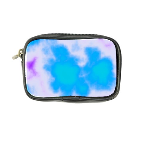 Blue And Purple Clouds Coin Purse from ArtsNow.com Front