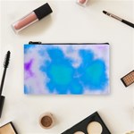 Blue And Purple Clouds Cosmetic Bag (Small)