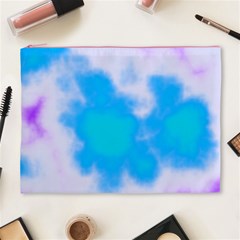 Blue And Purple Clouds Cosmetic Bag (XL) from ArtsNow.com Front