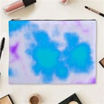 Blue And Purple Clouds Cosmetic Bag (XL)