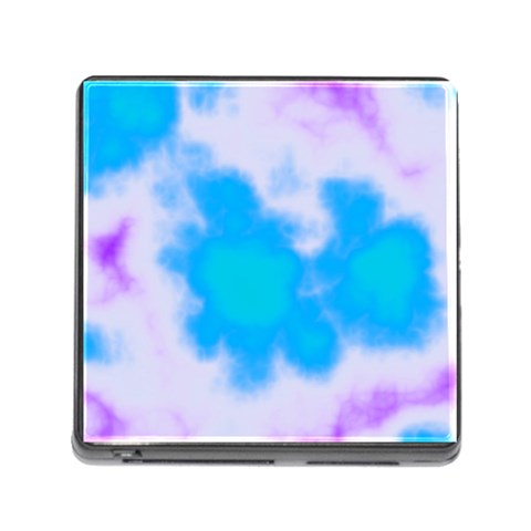 Blue And Purple Clouds Memory Card Reader (Square) from ArtsNow.com Front