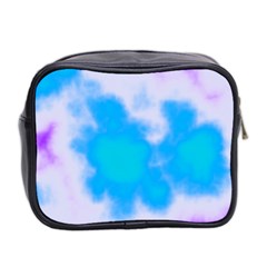 Blue And Purple Clouds Mini Toiletries Bag (Two Sides) from ArtsNow.com Back