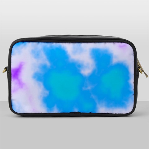 Blue And Purple Clouds Toiletries Bag (One Side) from ArtsNow.com Front